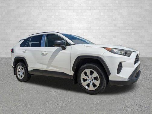 Super White 2020 Toyota RAV4 LE