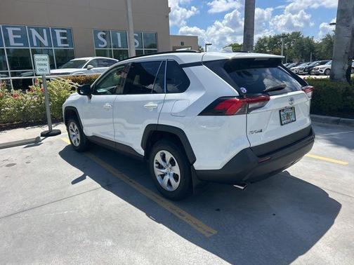 Super White 2020 Toyota RAV4 LE