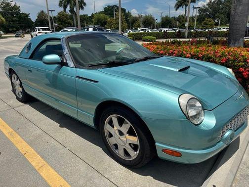 Thunderbird Blue 2002 Ford Thunderbird Base