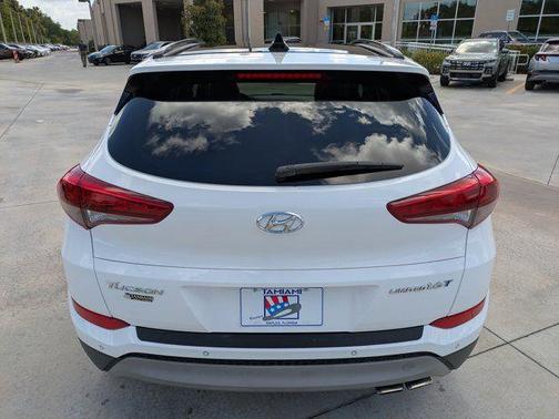 Dazzling White 2018 Hyundai TUCSON Limited