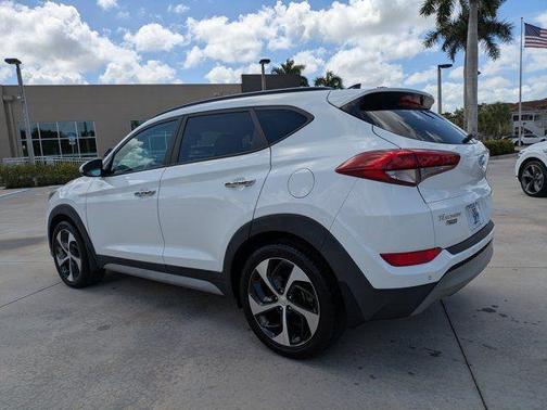 Dazzling White 2018 Hyundai TUCSON Limited