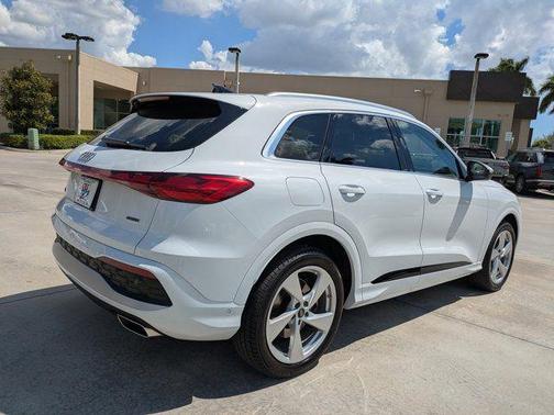 White 2025 Audi Q5 Prestige TFSI quattro S tronic
