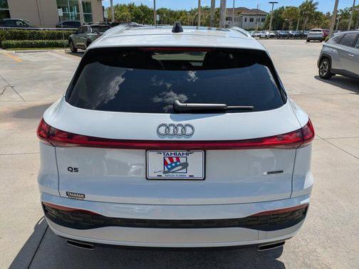 White 2025 Audi Q5 Prestige TFSI quattro S tronic