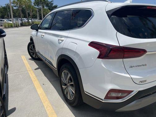 Quartz White 2020 Hyundai SANTA FE SEL 2.4