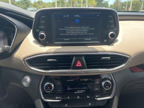 Quartz White 2020 Hyundai SANTA FE SEL 2.4