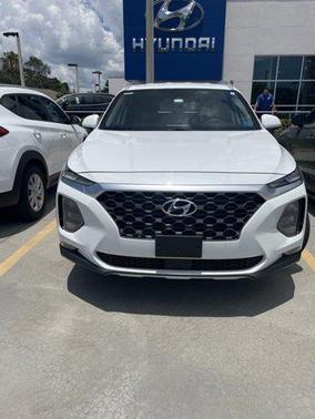 Quartz White 2020 Hyundai SANTA FE SEL 2.4