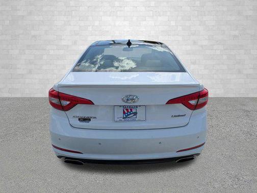 Quartz White Pearl 2015 Hyundai SONATA Limited