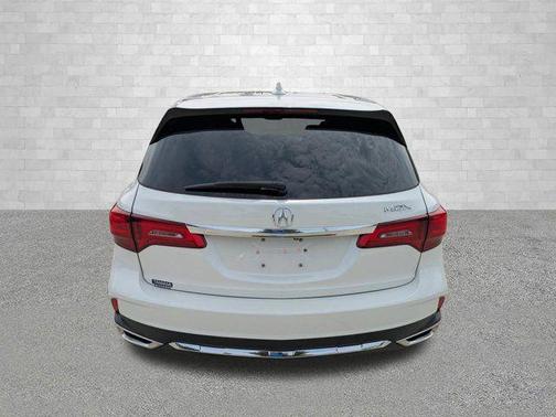 Diamond White Pearl 2017 Acura MDX 3.5L