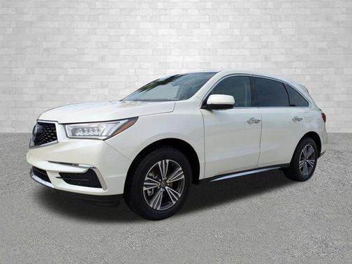 Diamond White Pearl 2017 Acura MDX 3.5L