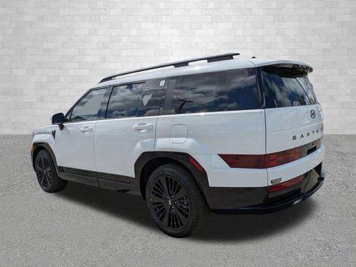 Serenity White 2026 Hyundai SANTA FE HEV Calligraphy