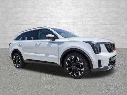 Glacial White Pearl 2025 Kia Sorento SX