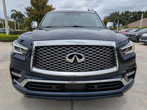 Hermosa Blue 2022 INFINITI QX80 SENSORY AWD