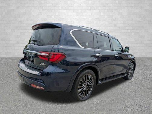 Hermosa Blue 2022 INFINITI QX80 SENSORY AWD