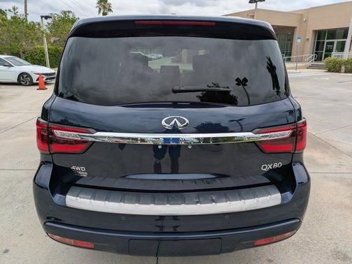 Hermosa Blue 2022 INFINITI QX80 SENSORY AWD