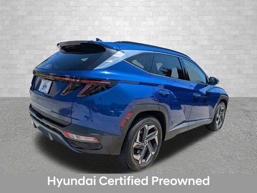 Intense Blue 2023 Hyundai TUCSON Limited