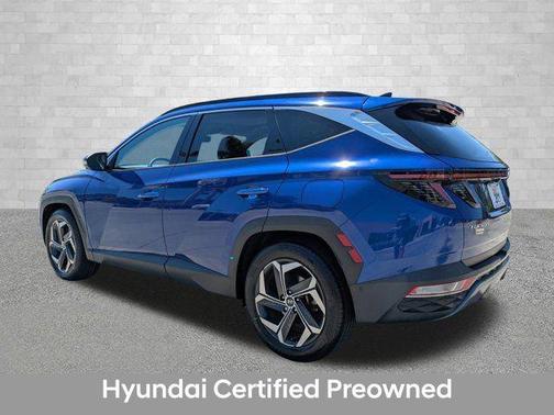Intense Blue 2023 Hyundai TUCSON Limited