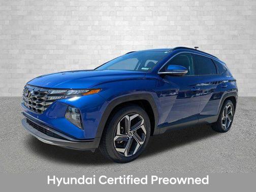 Intense Blue 2023 Hyundai TUCSON Limited