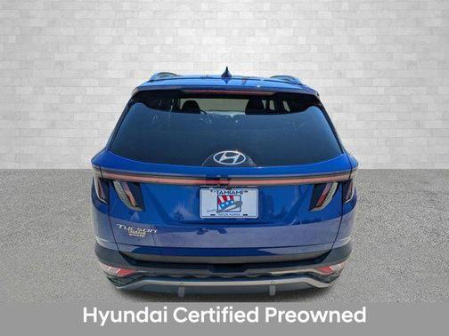 Intense Blue 2023 Hyundai TUCSON Limited