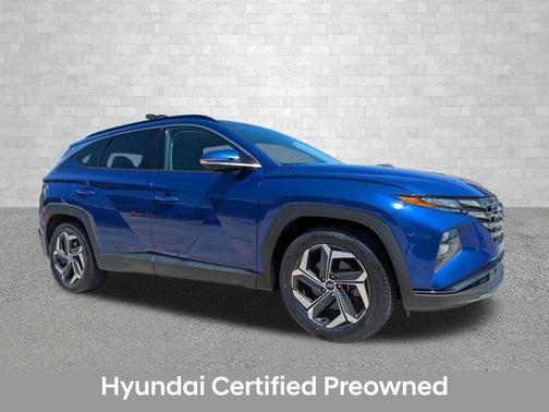 Intense Blue 2023 Hyundai TUCSON Limited