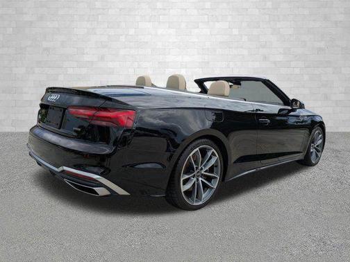 Mythos Black Metallic/Black Roof 2024 Audi A5 45 S line Premium Plus