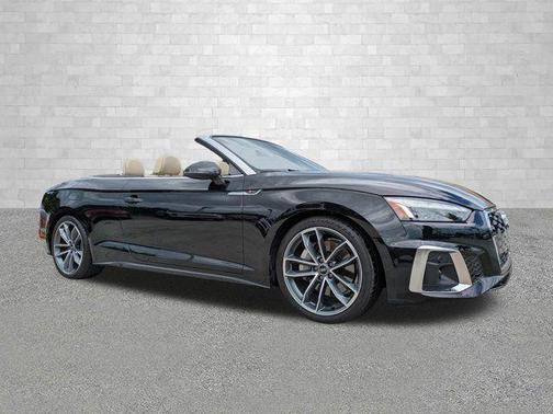 Mythos Black Metallic/Black Roof 2024 Audi A5 45 S line Premium Plus