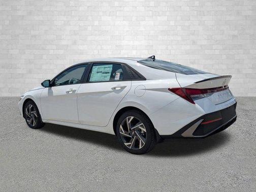Serenity White 2025 Hyundai ELANTRA Sport