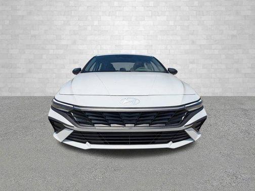 Serenity White 2025 Hyundai ELANTRA Sport