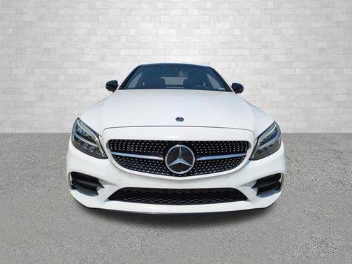 Polar White 2021 Mercedes-Benz C-Class Coupe