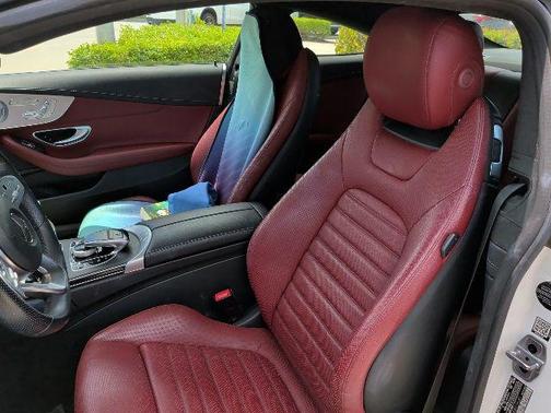 Polar White 2021 Mercedes-Benz C-Class Coupe