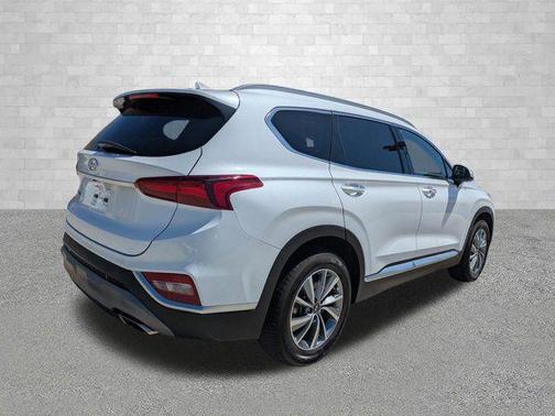 Quartz White 2019 Hyundai SANTA FE Ultimate 2.4