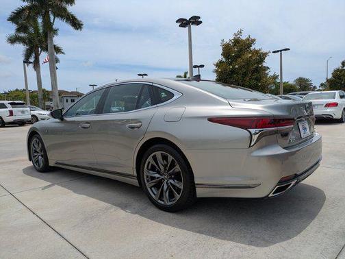 Silver 2018 Lexus LS 500 F Sport