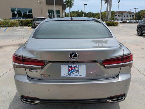 Silver 2018 Lexus LS 500 F Sport