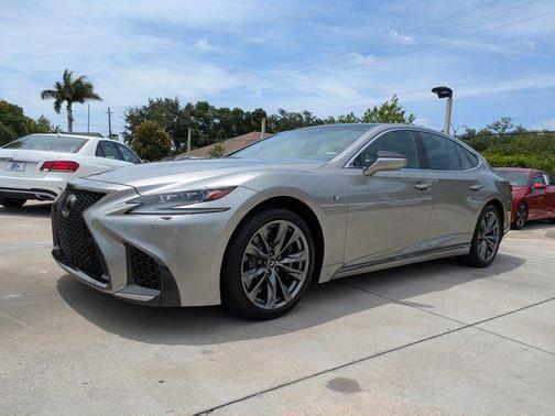 Silver 2018 Lexus LS 500 F Sport