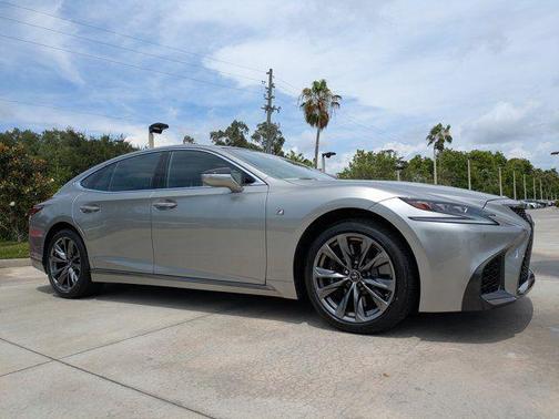 Silver 2018 Lexus LS 500 F Sport