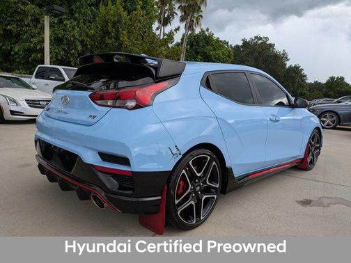 Performance Blue 2022 Hyundai Veloster N N