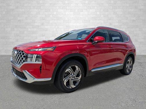 Calypso Red 2022 Hyundai SANTA FE SEL 2.4