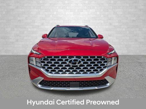Calypso Red 2022 Hyundai SANTA FE SEL 2.4