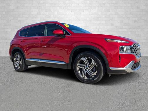 Calypso Red 2022 Hyundai SANTA FE SEL 2.4