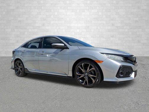 Lunar Silver Metallic 2018 Honda Civic Sport Touring