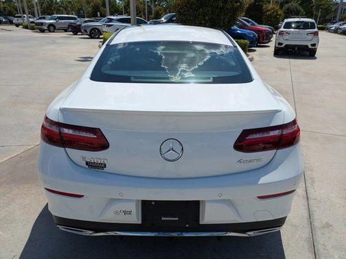 Polar White 2018 Mercedes-Benz E-Class 4MATIC