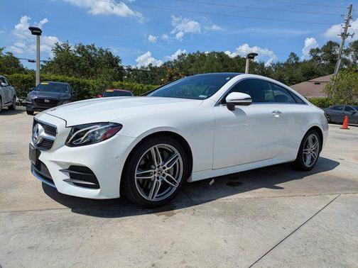 Polar White 2018 Mercedes-Benz E-Class 4MATIC