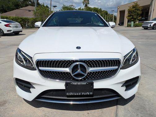 Polar White 2018 Mercedes-Benz E-Class 4MATIC