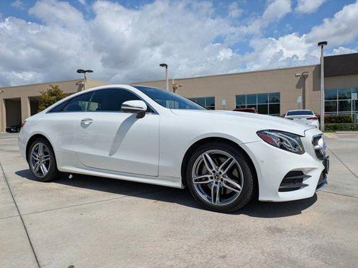 Polar White 2018 Mercedes-Benz E-Class 4MATIC
