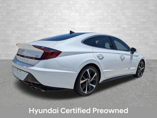 Serenity White 2023 Hyundai SONATA SEL Plus