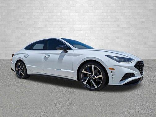 Serenity White 2023 Hyundai SONATA SEL Plus
