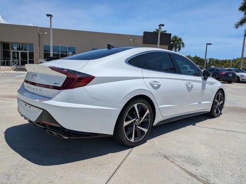Serenity White 2023 Hyundai SONATA SEL Plus