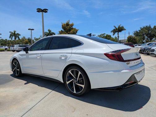 Serenity White 2023 Hyundai SONATA SEL Plus