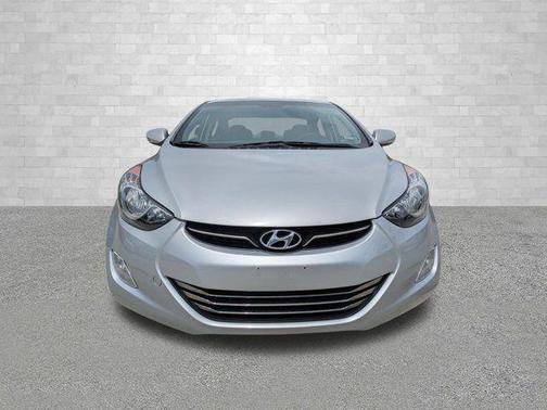 Shimmering Air Silver 2013 Hyundai ELANTRA Limited
