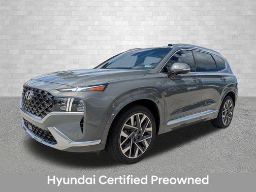 Hampton Gray 2022 Hyundai SANTA FE Calligraphy