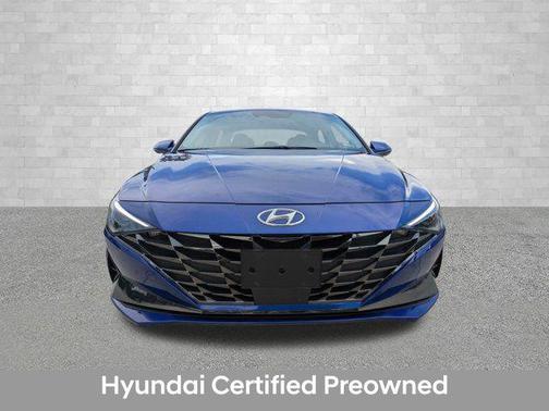 Intense Blue 2022 Hyundai ELANTRA SEL